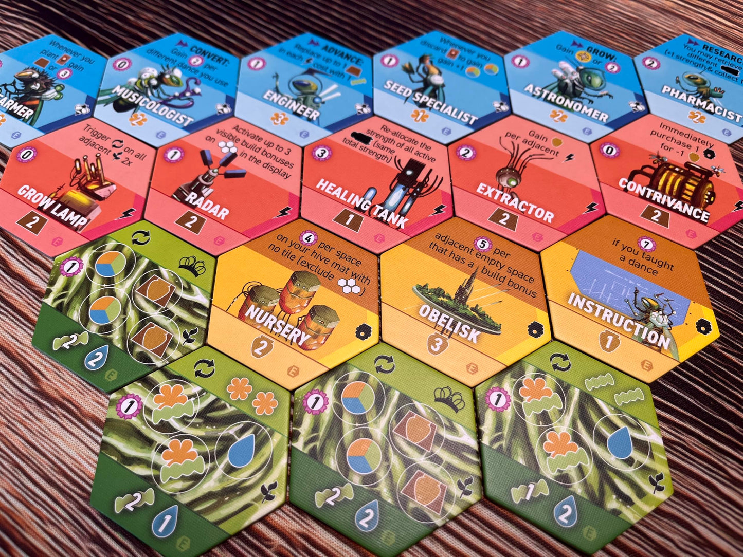 Stonemaier Games: Apiary Expansion – Expanding The Hive with New Frames, Hex Tiles & More | 1-5 Players, 60-90 Mins, Ages 14+