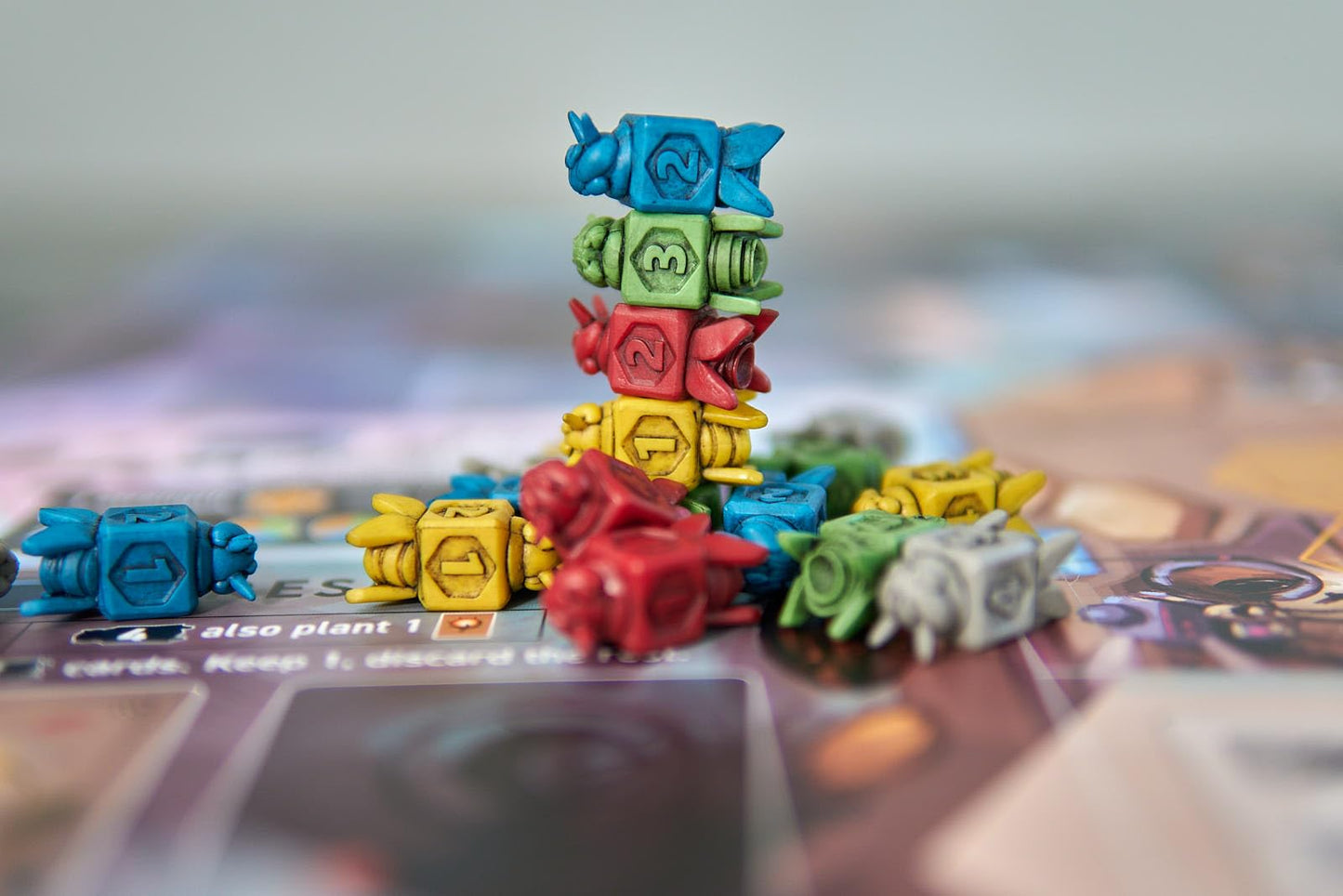 Stonemaier Games Apiary (Base Game) – Space Bees Strategy Board Game | Build Your Hive, Explore Space | 1-5 Players | 60–90 Minutes