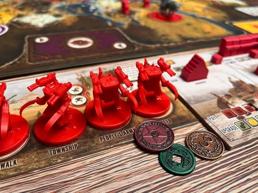Stonemaier Games Metal Coins (Scythe & Expeditions) – 80 Zinc Alloy Denomination Coins