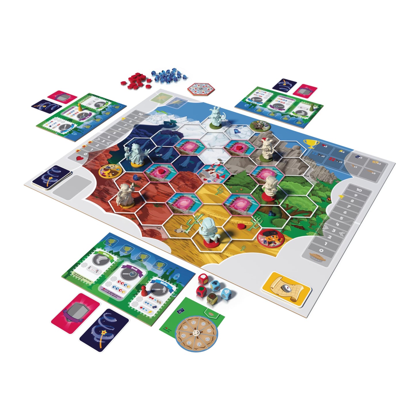 Stonemaier Games: My Little Scythe – Family Strategy Board Game for 1-6 Players | 60 Mins