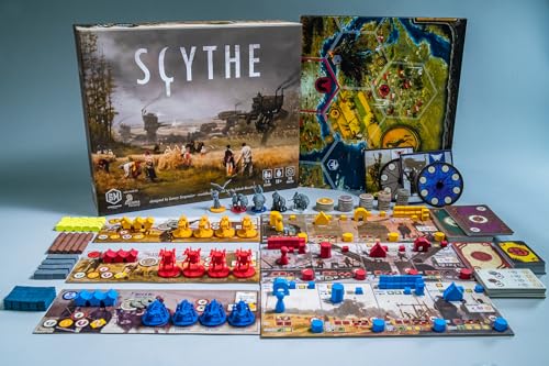 Scythe (Base Game) by Stonemaier Games — Engine-Building, Area Control in Dieselpunk 1920s Europe