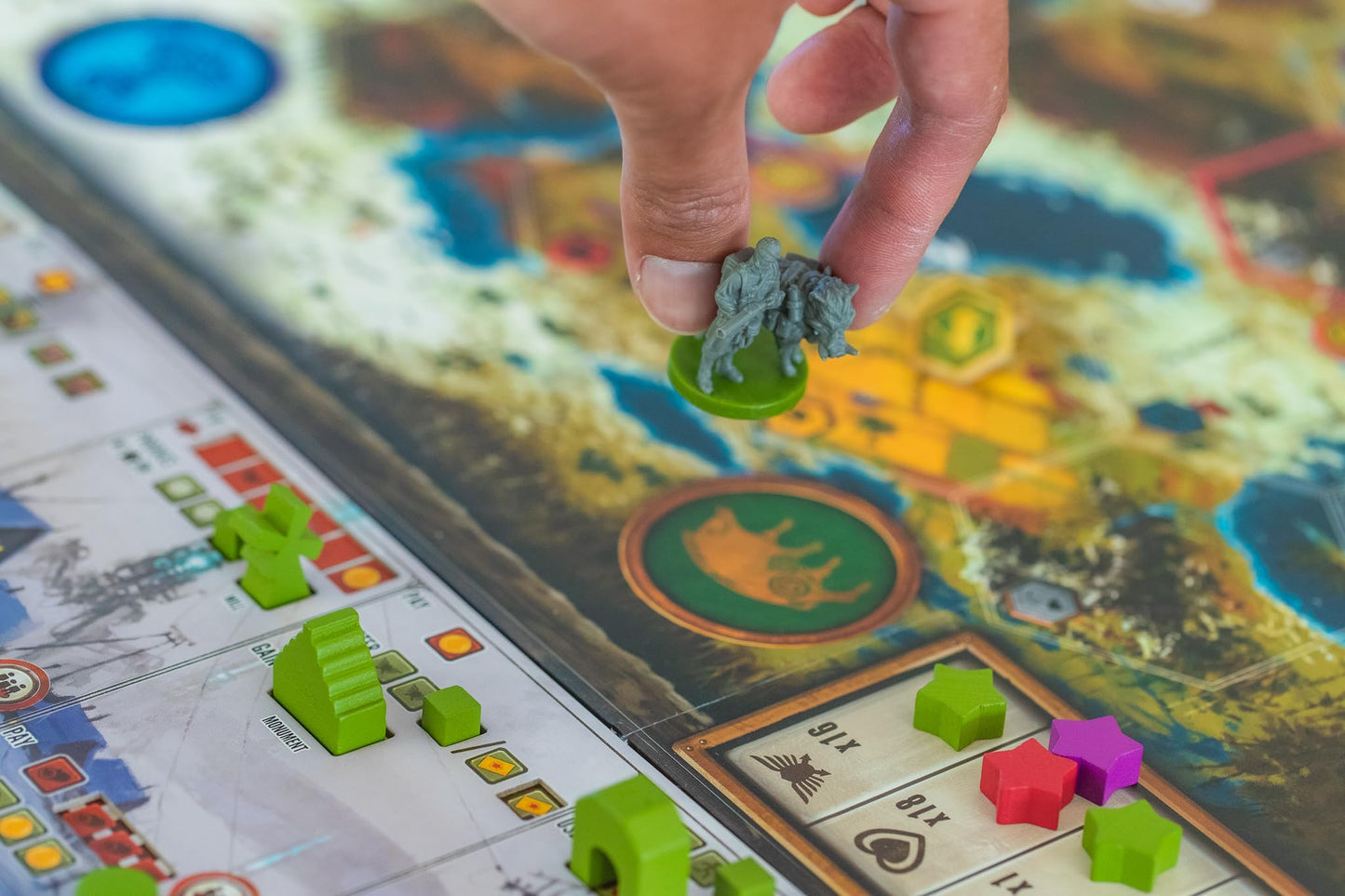 Stonemaier Games Scythe: Invaders from Afar Expansion – Albion & Togawa Factions, 1-7 Players | 140 Minutes