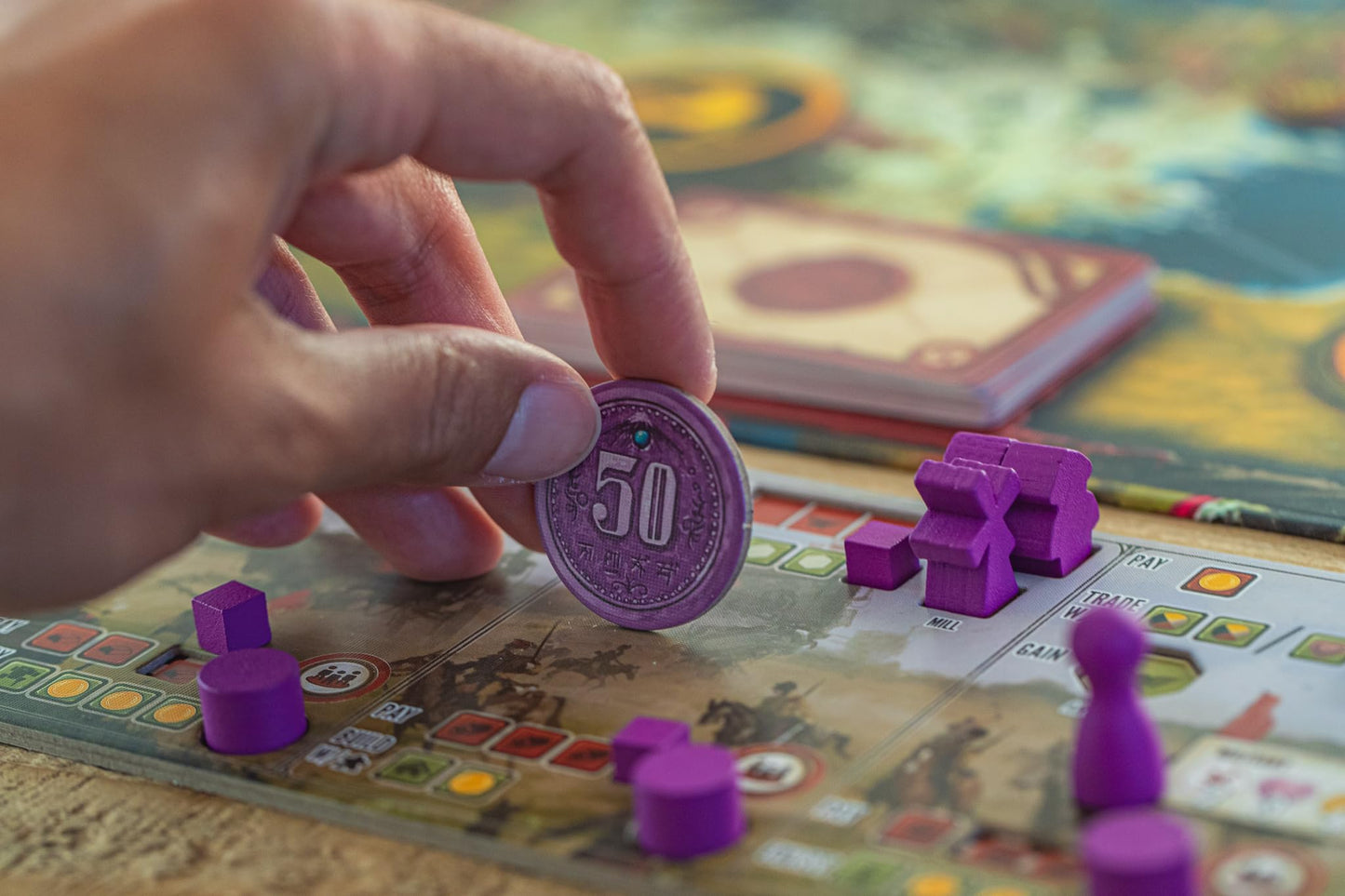 Stonemaier Games Scythe: Invaders from Afar Expansion – Albion & Togawa Factions, 1-7 Players | 140 Minutes