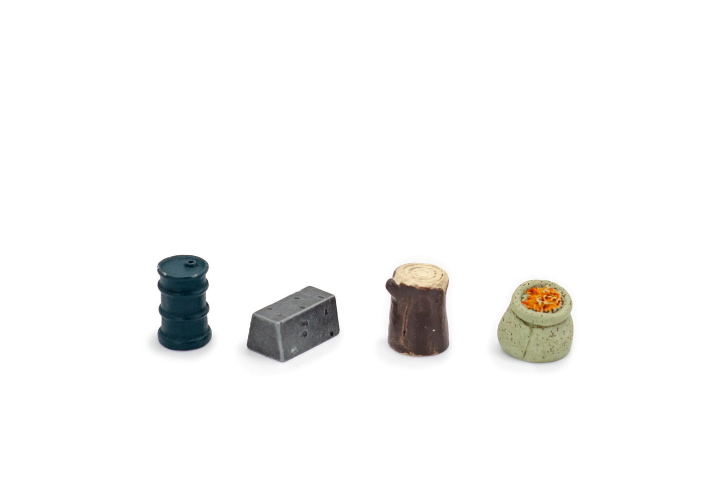 Stonemaier Games Scythe Realistic Resources – 80 Upgraded Tokens (Grain, Iron, Oil, Wood)