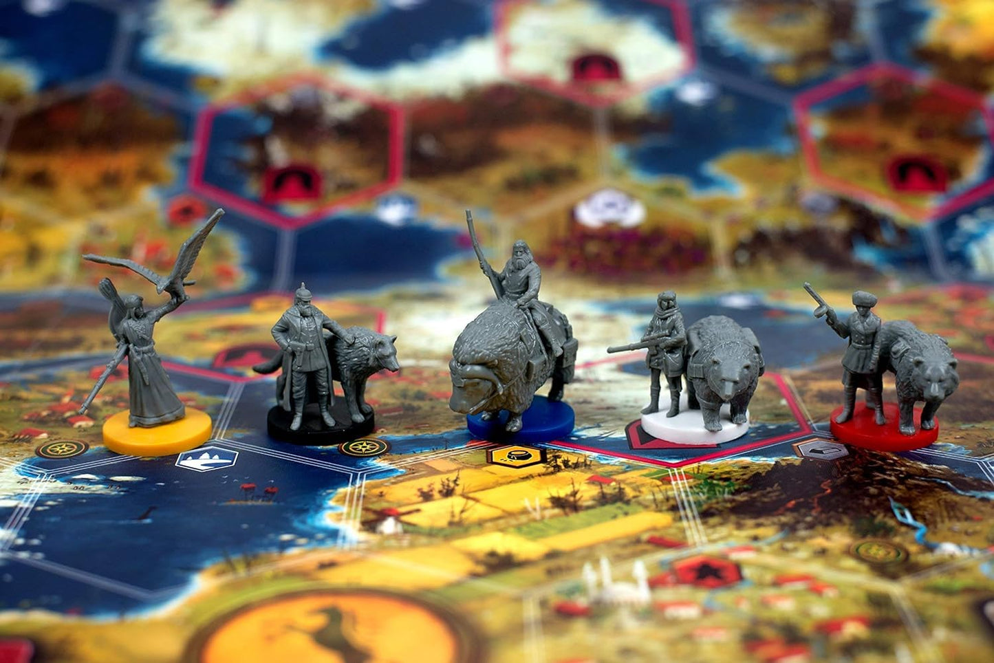 Scythe (Base Game) by Stonemaier Games — Engine-Building, Area Control in Dieselpunk 1920s Europe