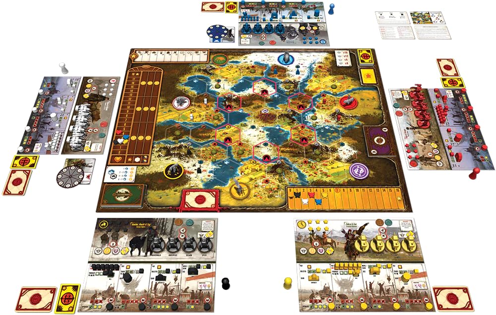 Scythe (Base Game) by Stonemaier Games — Engine-Building, Area Control in Dieselpunk 1920s Europe