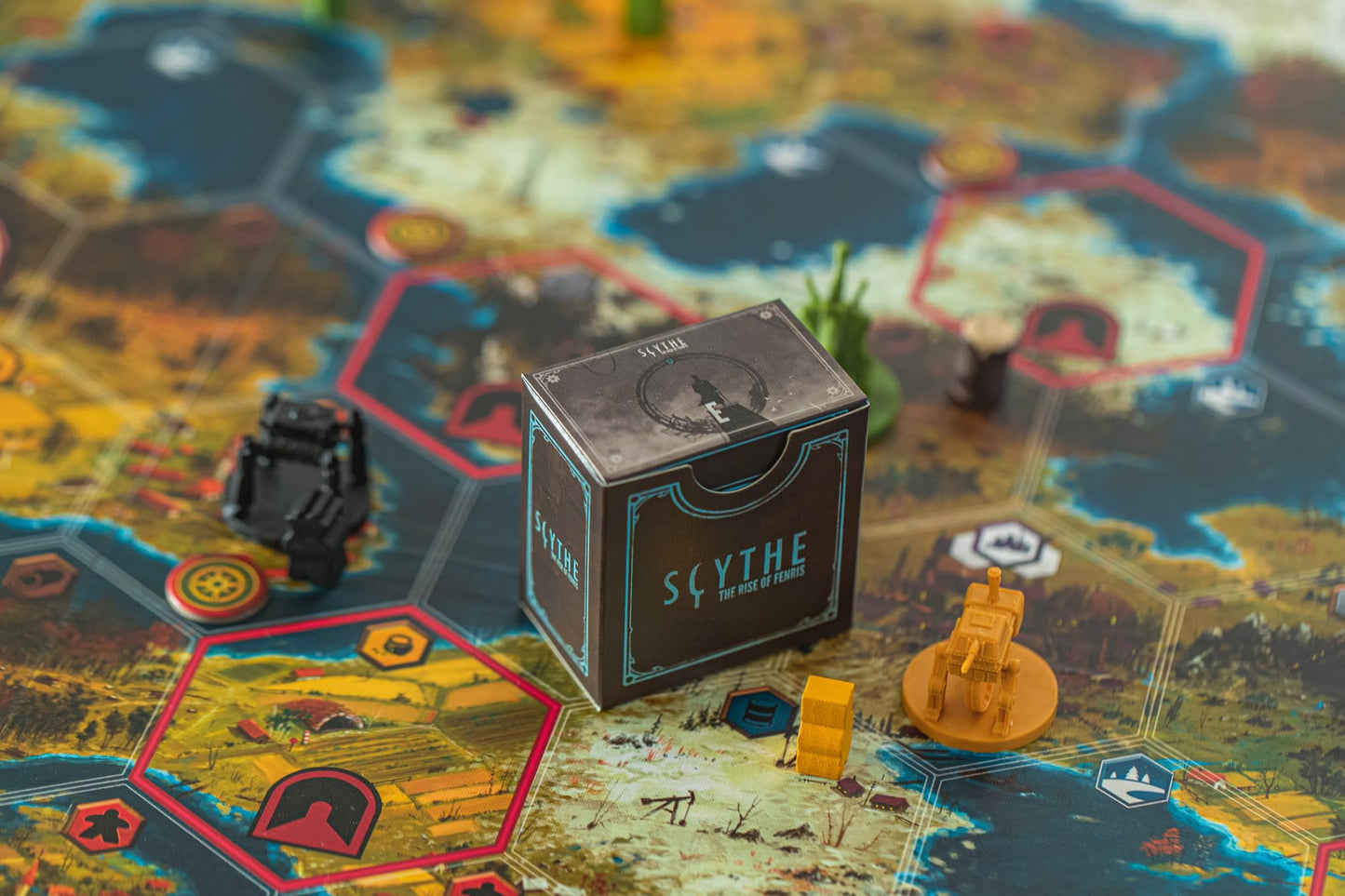 Stonemaier Games Scythe: The Rise of Fenris Expansion – 8-Episode Campaign, 11 Modules, Cooperative Mode | 1-5 Players