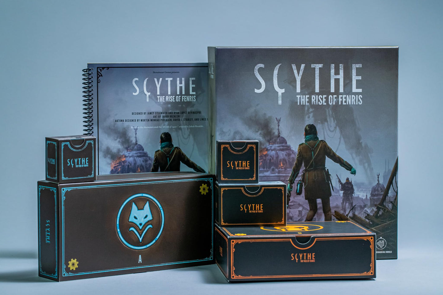 Stonemaier Games Scythe: The Rise of Fenris Expansion – 8-Episode Campaign, 11 Modules, Cooperative Mode | 1-5 Players