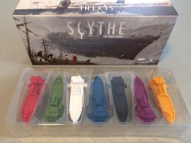 Scythe: The Wind Gambit Expansion by Stonemaier Games — Airships & Resolution Modules for 1–5 Players (90–120 mins)