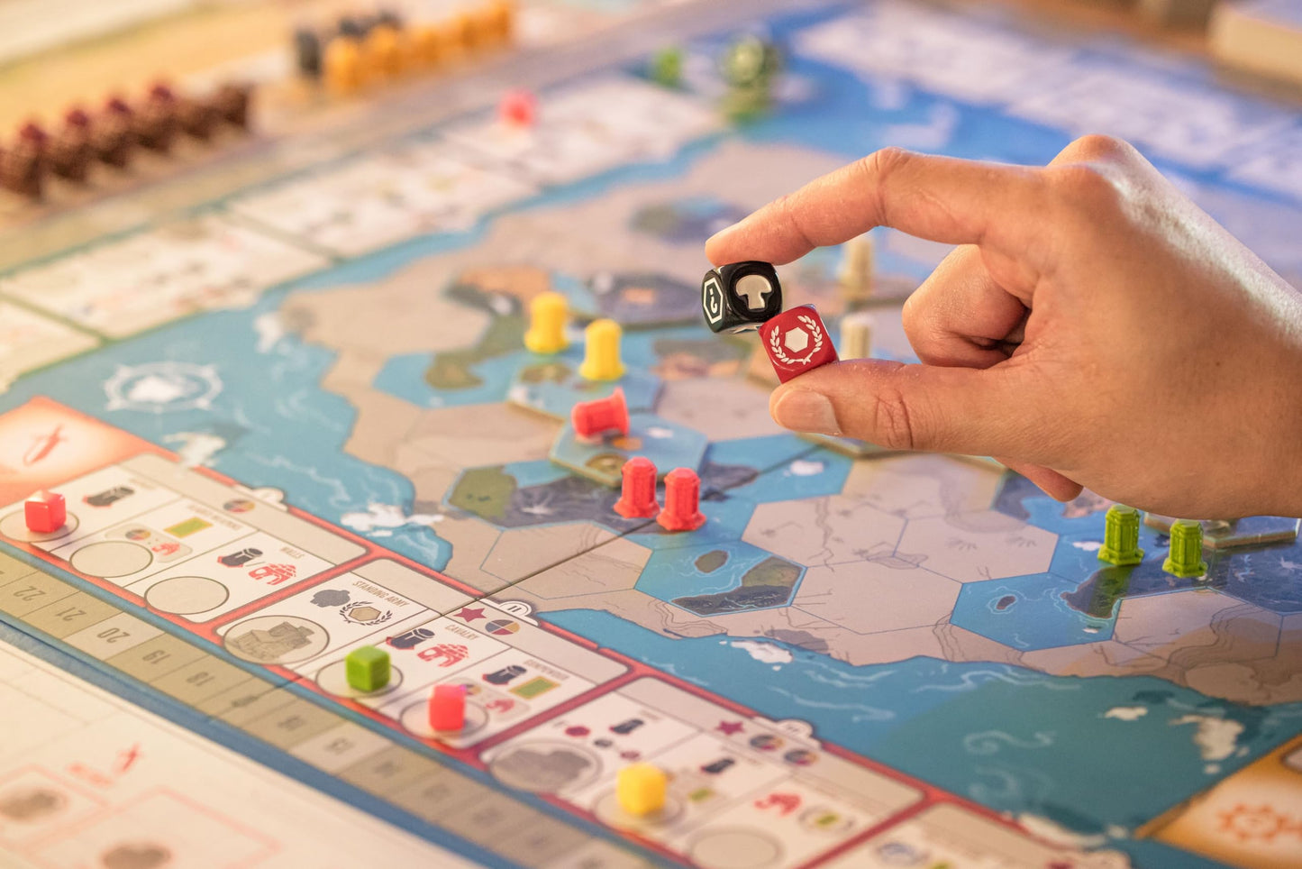 Stonemaier Games: Tapestry (Base Game) by Jamey Stegmaier | Civilization Building Strategy Board Game for 1–5 Players | 90–120 Minutes