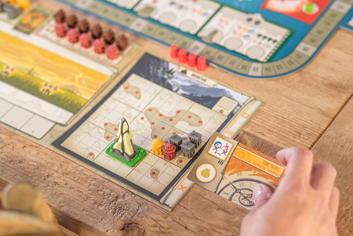 Stonemaier Games: Tapestry (Base Game) by Jamey Stegmaier | Civilization Building Strategy Board Game for 1–5 Players | 90–120 Minutes