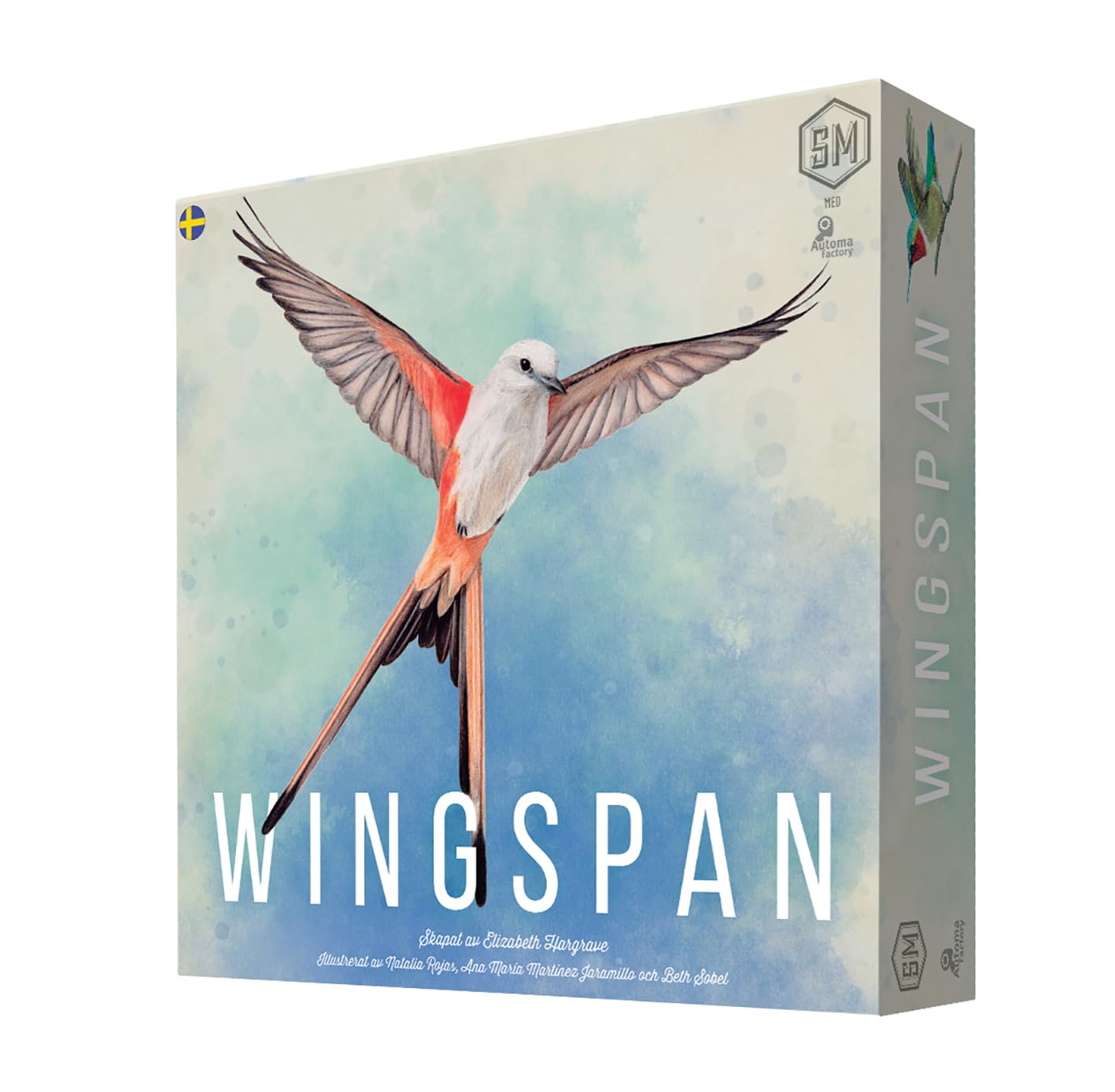 Stonemaier Wingspan (Base Game) – Award-Winning Bird-Collection Strategy for 1-5 Players