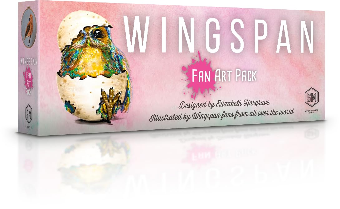 Wingspan Fan Art Pack by Stonemaier - 255 Unique Cards (No New Birds, Base Game Required)