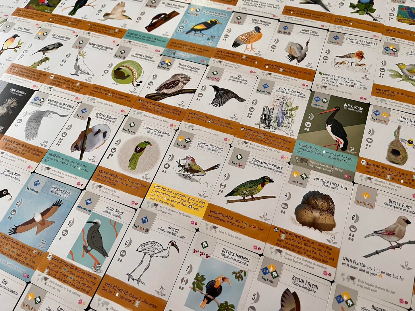 Wingspan Fan Art Pack by Stonemaier - 255 Unique Cards (No New Birds, Base Game Required)