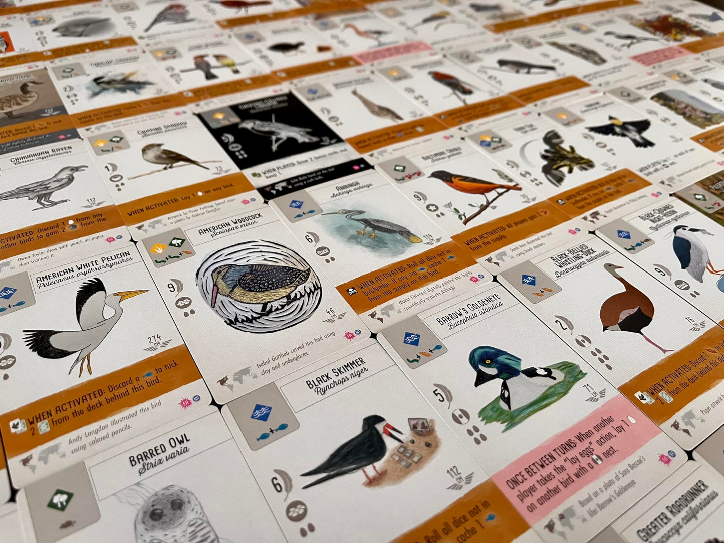 Wingspan Fan Art Pack by Stonemaier - 255 Unique Cards (No New Birds, Base Game Required)