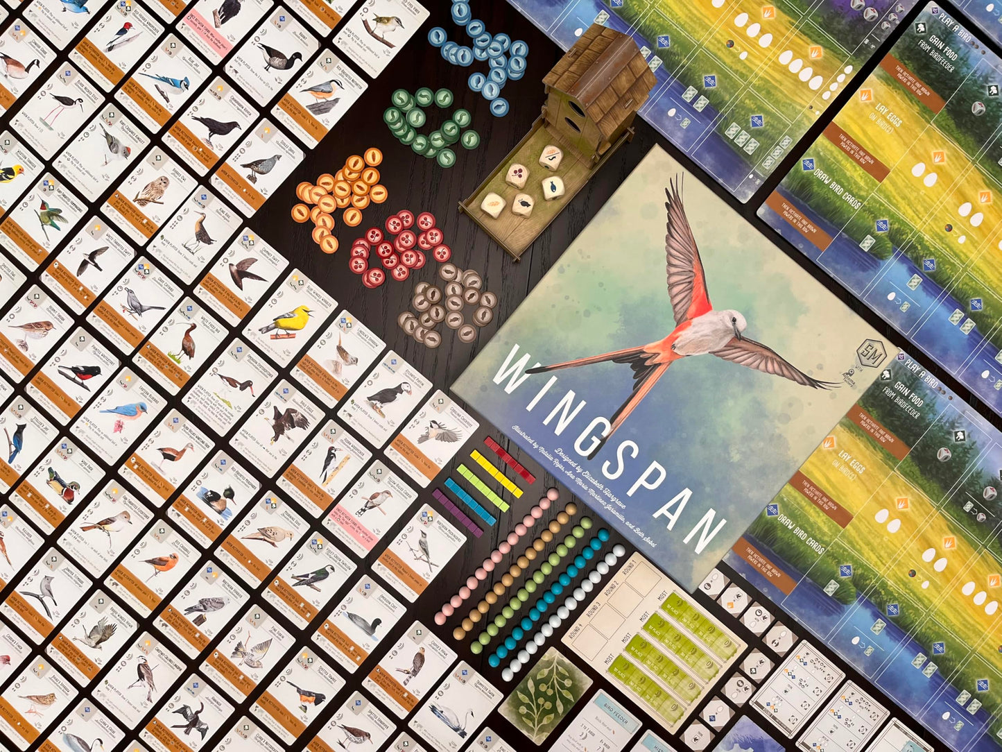 Stonemaier Wingspan (Base Game) – Award-Winning Bird-Collection Strategy for 1-5 Players