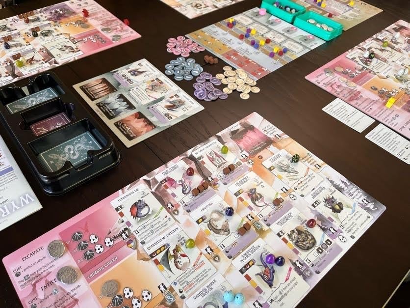 Stonemaier Games: Wyrmspan Expansion – Dragon Academy | New Fledgling Dragons & Training Abilities | 1-5 Players