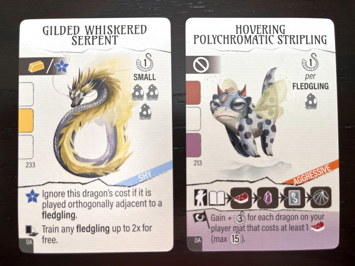 Stonemaier Games: Wyrmspan Expansion – Dragon Academy | New Fledgling Dragons & Training Abilities | 1-5 Players