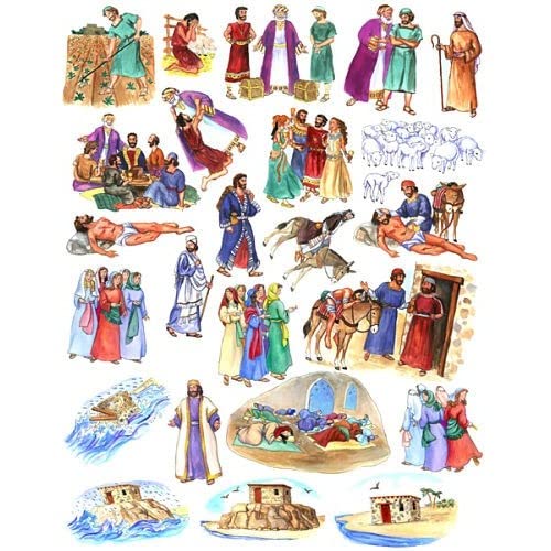 Story Time Felts – The Parables of Jesus Felt Figures (Precut)