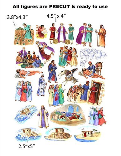 Story Time Felts – The Parables of Jesus Felt Figures (Precut)