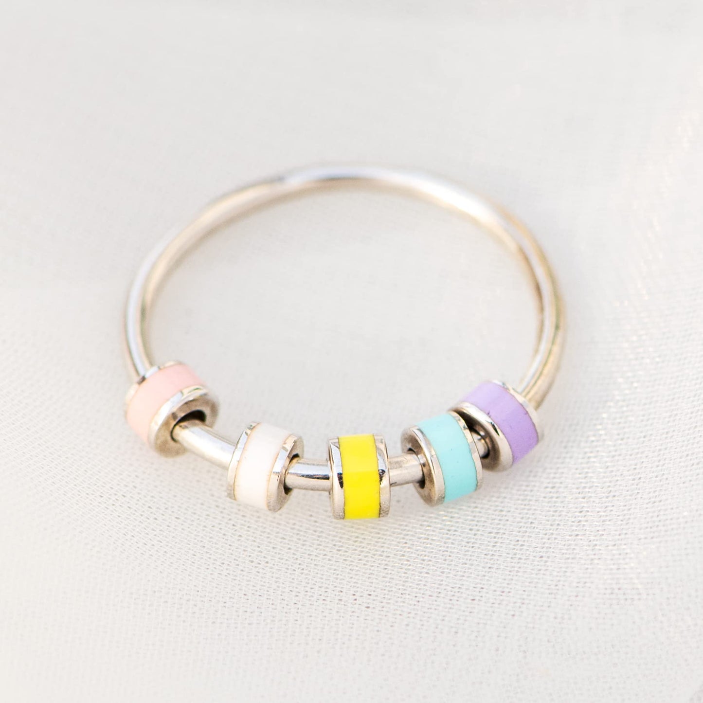 STORYJEWELLERY Daughter Ring | Fidget Spinner Ring for Women – Thoughtful Gift for Daughters