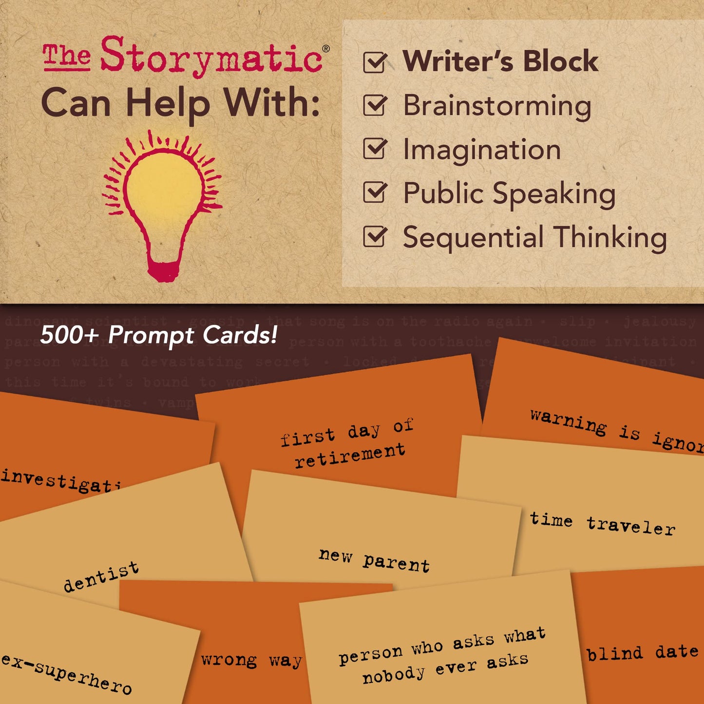 Storymatic Classic – Creative Writing Prompts & Story Games | The Storymatic