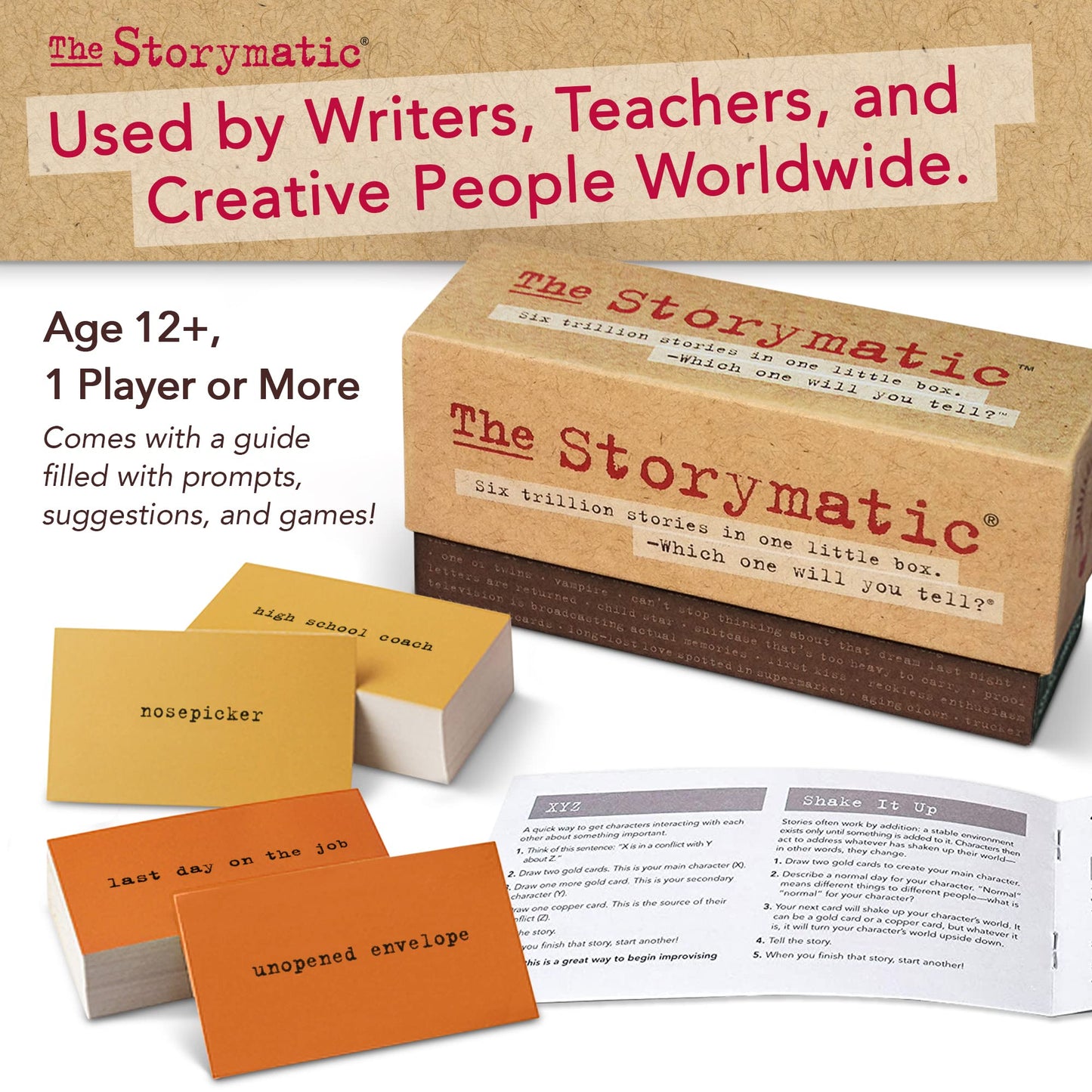 Storymatic Classic – Creative Writing Prompts & Story Games | The Storymatic