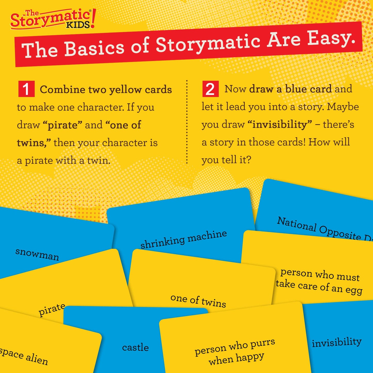 Storymatic Kids – Writing Prompts for Young Writers | Storytelling Games for Class & Home
