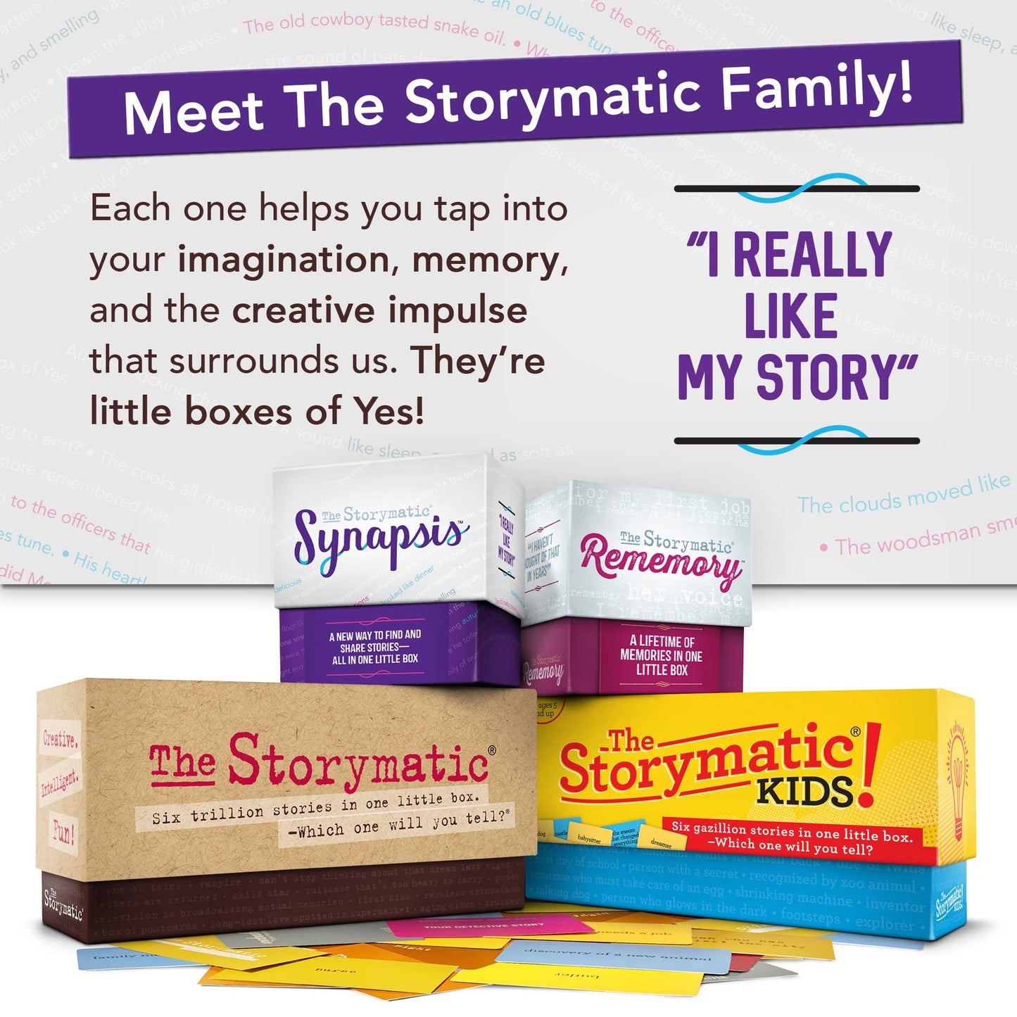 Storymatic Synapsis: Creative Writing Prompts for Adults and Young Writers