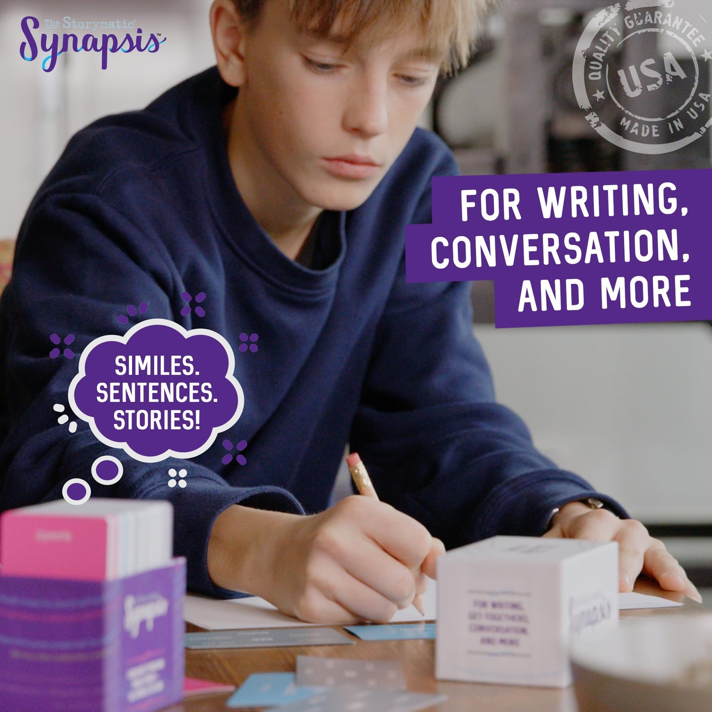 Storymatic Synapsis: Creative Writing Prompts for Adults and Young Writers