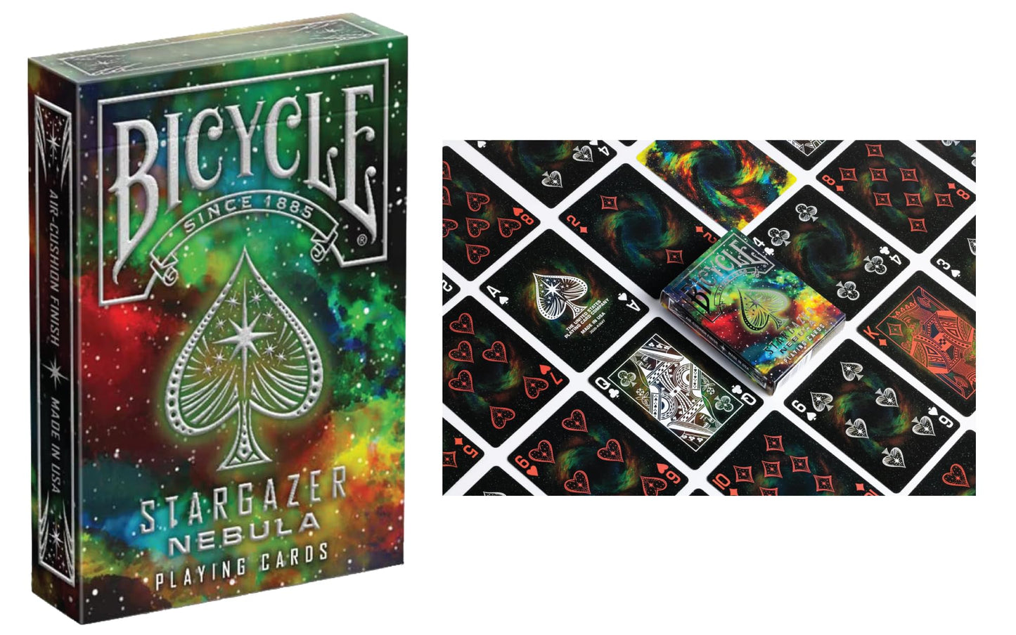 Straight Poker Supplies | Bicycle Stargazer 6-Deck Collector's Bundle (New Moon, Observatory, Nebula & More)