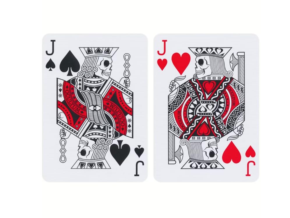 Straight Poker Supplies Bicycle Hidden Deck – Secret Societies Illustration
