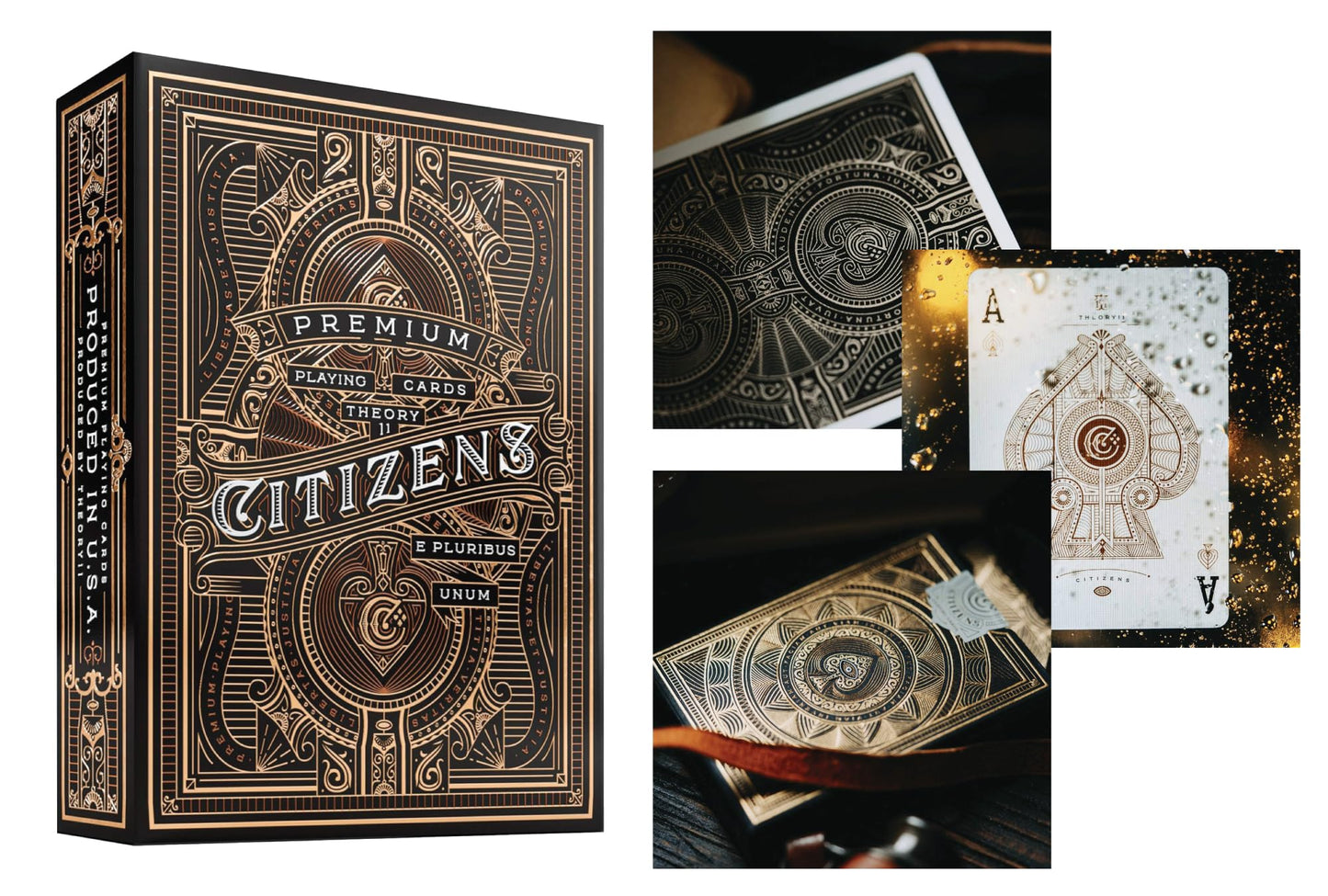 Theory11 Ultimate Collector’s 6-Deck Bundle | High Victorian Red/Green, Monarchs Purple/Blue, Provision, Citizens | Straight Poker Supplies
