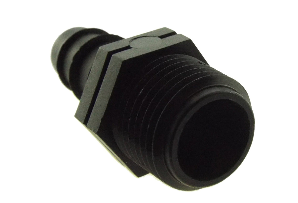 Joiner for 1/2" Irrigation Pipe with 3/4" BSPM Thread
