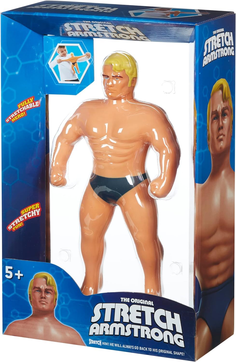 STRETCH ARMSTRONG Original Giant Stretch Toy - Stretchable Action Figure (1 ct)