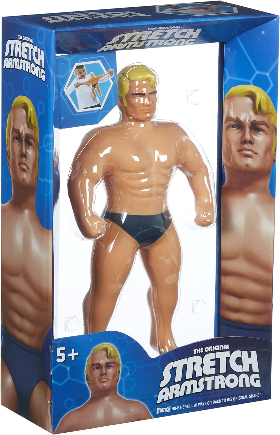 STRETCH ARMSTRONG Original Giant Stretch Toy - Stretchable Action Figure (1 ct)