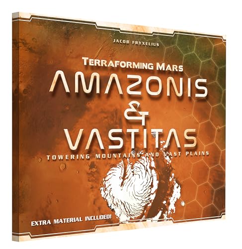 Stronghold Games - Terraforming Mars Amazonis & Vastitas Expansion | 1-5 Players, Ages 12+
