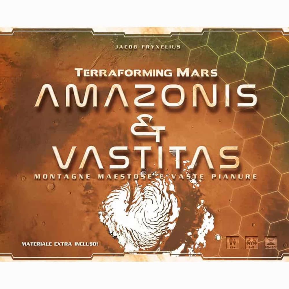 Stronghold Games - Terraforming Mars Amazonis & Vastitas Expansion | 1-5 Players, Ages 12+