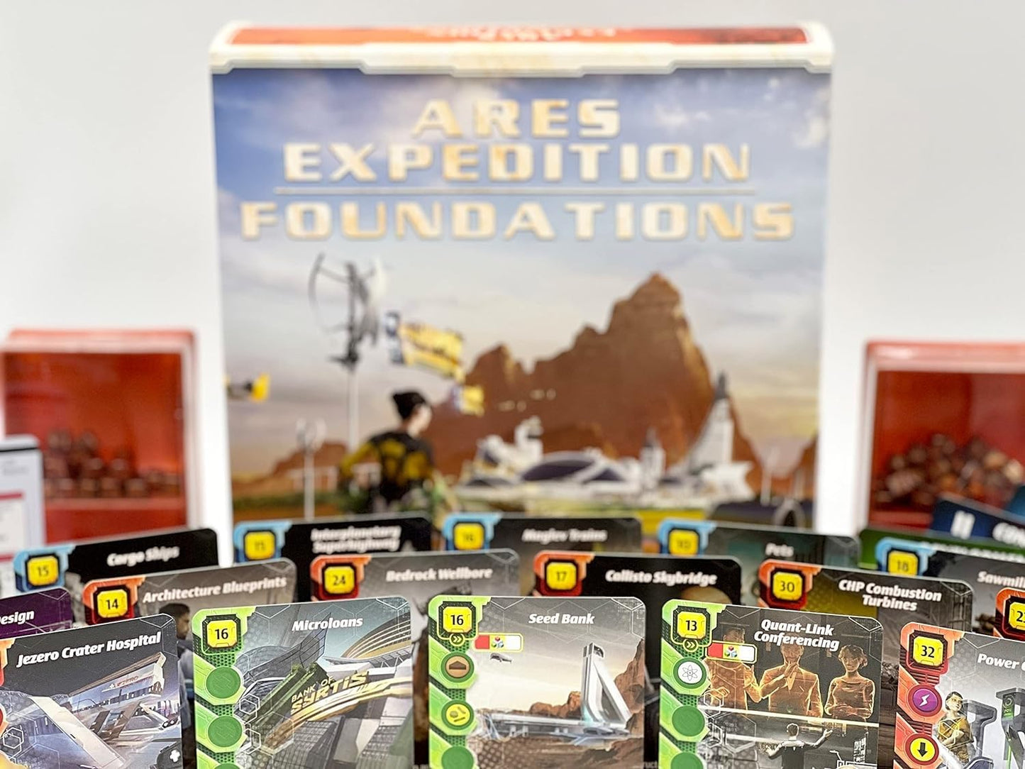 Terraforming Mars Ares Expedition: Foundations by Stronghold Games — Six-Player Expansion