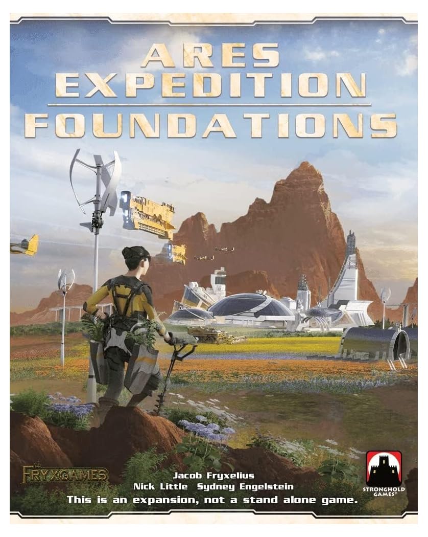 Terraforming Mars Ares Expedition: Foundations by Stronghold Games — Six-Player Expansion