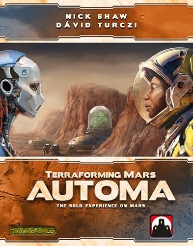 Stronghold Games Terraforming Mars Automa Expansion — Solo Play with Adaptive AI Opponent