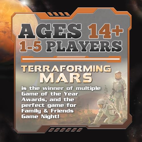 Terraforming Mars Board Game – Stronghold Games (6005SG) Engine-Building Strategy