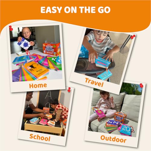 Study Key ABC Flash Cards for Toddlers 1-4 | Phonics, Alphabet & First Words