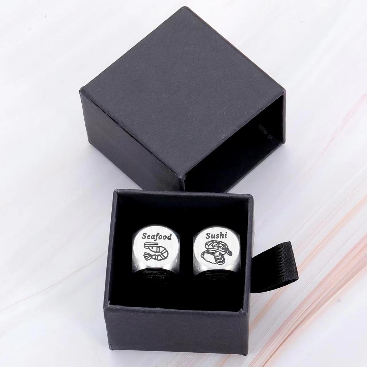 Food Decision Dice by STUNFASSOO | Fun Date Night Gift for Couples
