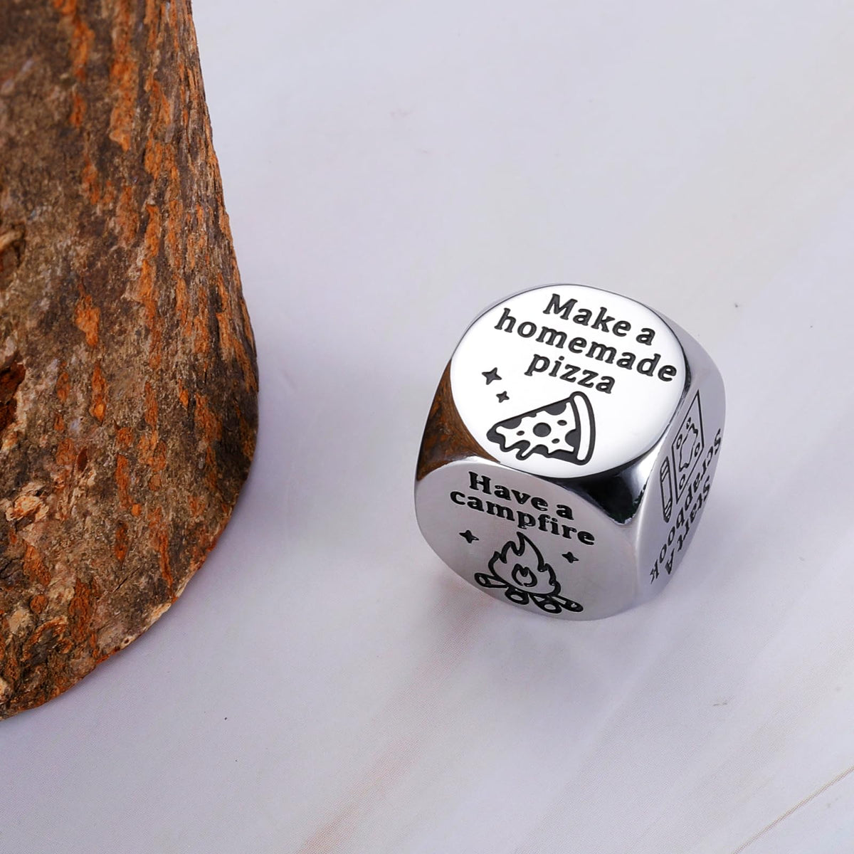 STUNFASSOO Date Night Dice for Couples – Anniversary, Valentine & Steel 11th Gift