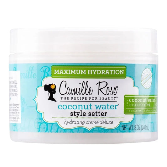 Camille Rose Coconut Water Style Setter for Hydrated, Defined Curls 8 oz