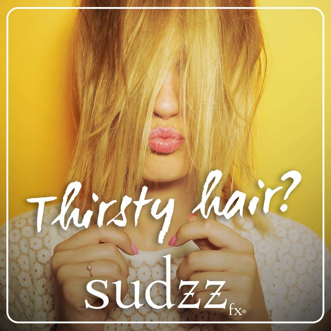 SUDZZFX Smooth Taming Shampoo – Frizz Control & Moisture for Damaged Hair | Sulfate Free, 33.8 Fl Oz