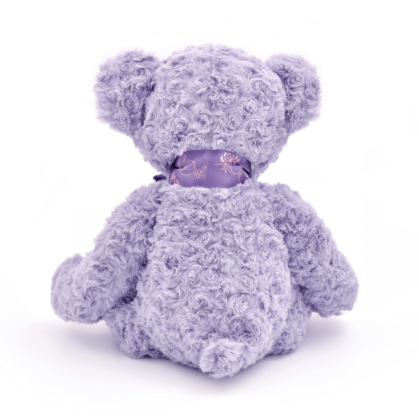 suepcuddly 20-Inch Posed Teddy Bear – Purple Plush Toy for Girls & Kids