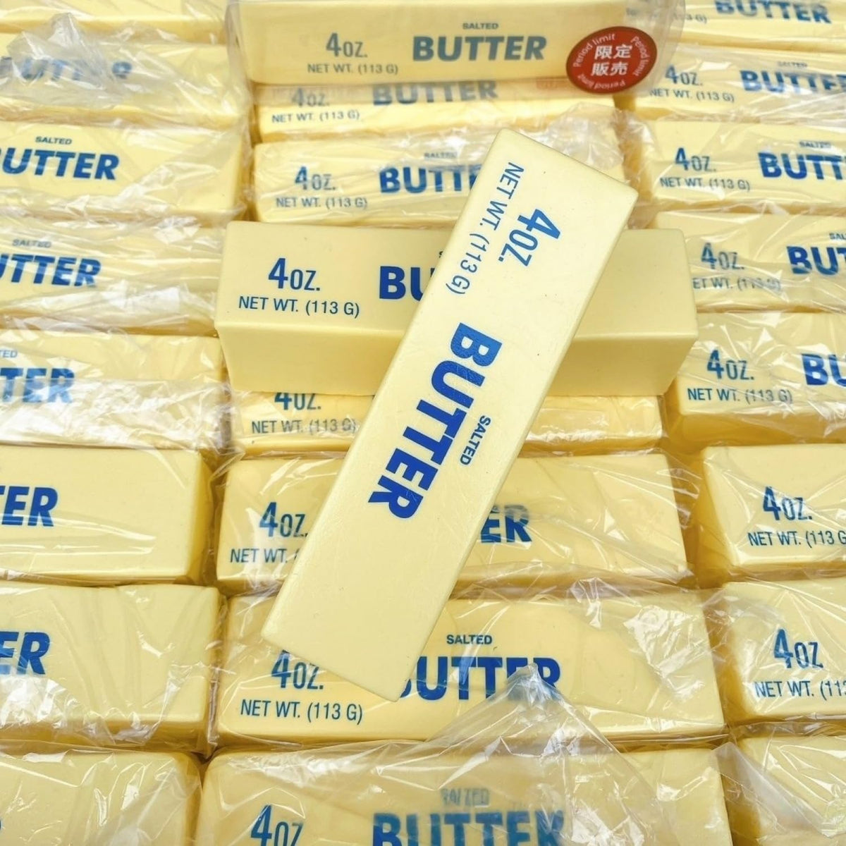 SUISUILE 3 Pcs Butter Squishy Toys – Slow Rising Butter Shaped Fidget Set