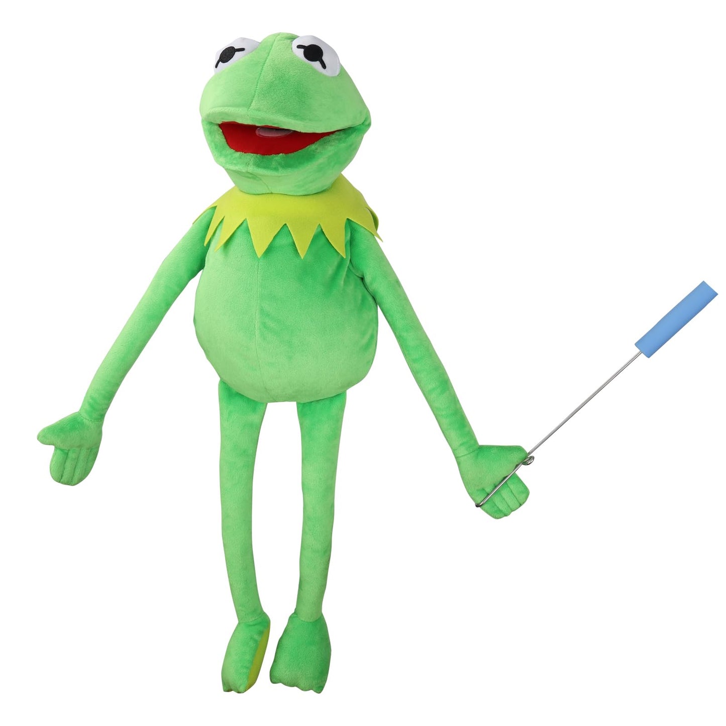 SUIYUEOUR Kermit The Frog Puppet with Control Rod – 24-Inch Plush Puppet for Kids